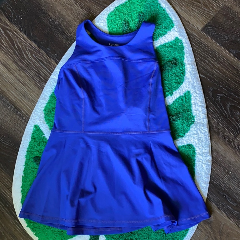 Kensie performance quick dry blue Sports Top